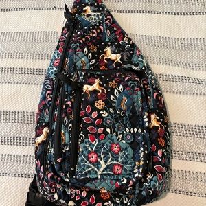 Vera Bradley Women’s Cotton Sling Backpack - Enchantment